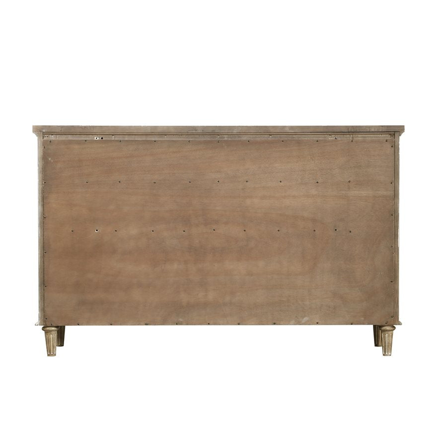 Interlude 6 Drawer Dresser - Sandstone Finish | Calgary Furniture Store