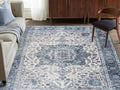 Joy - Blue Ivory Rug - Calgary Furniture Store