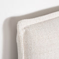 Julia King Storage Bed - Cream - Calgary Furniture Store