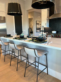 Kavalan Beige Counter Stool | Calgary Furniture Store