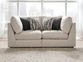 Kellway Modular 2-Piece Sectional Sofa, Plush Cushions, Bisque in Calgary