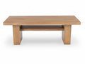 Kristiland Rectangular Cocktail Table in a white background - Calgary Furniture Store 