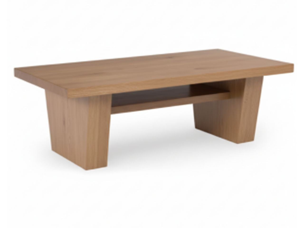 Kristiland Rectangular Cocktail Table in a white background - Calgary Furniture Store 
