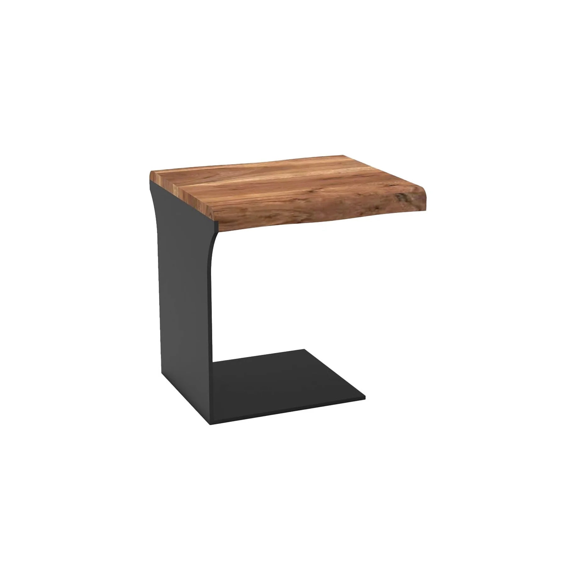 Restore Live Edge Solid Wood Side Table - Calgary Furniture Store