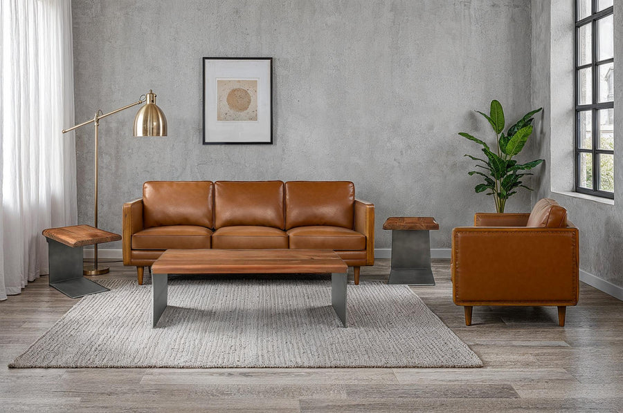 Restore Live Edge Solid Wood Coffee Table - Calgary Furniture Store