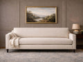 Landon Canadian Custom Sofa with a landscape wall painting
