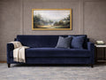 Landon Canadian Custom Sofa with a landscape wall painting
