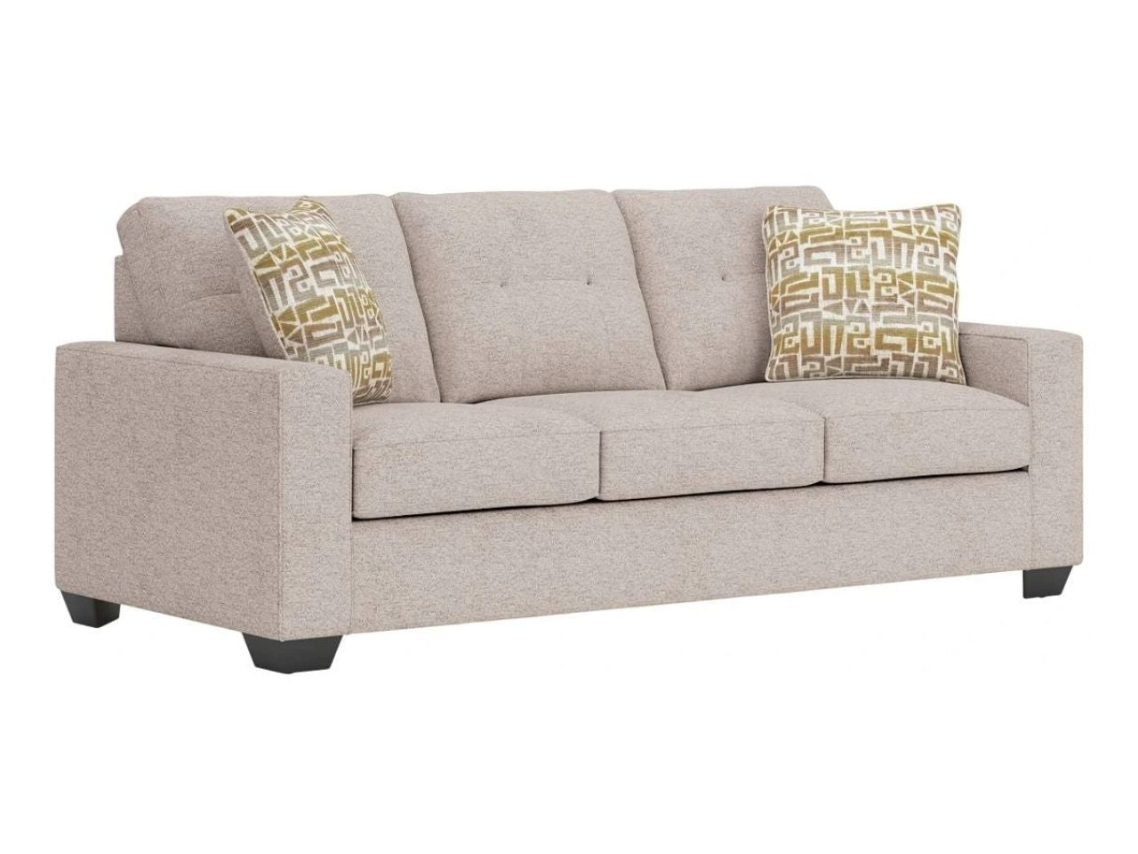 Larimer Stone Sofa in Calgary in a white background