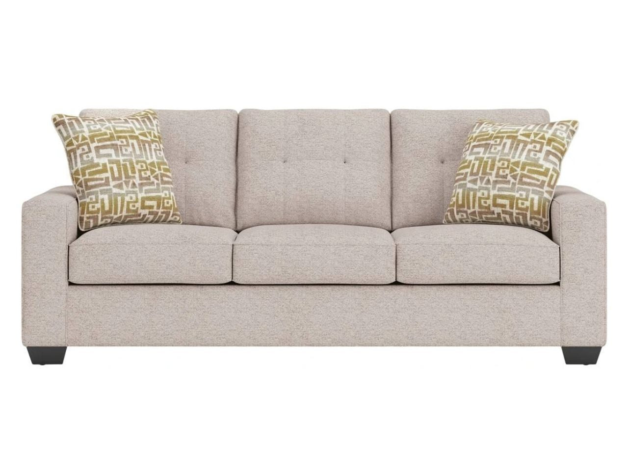 Larimer Stone Sofa in Calgary in a white background
