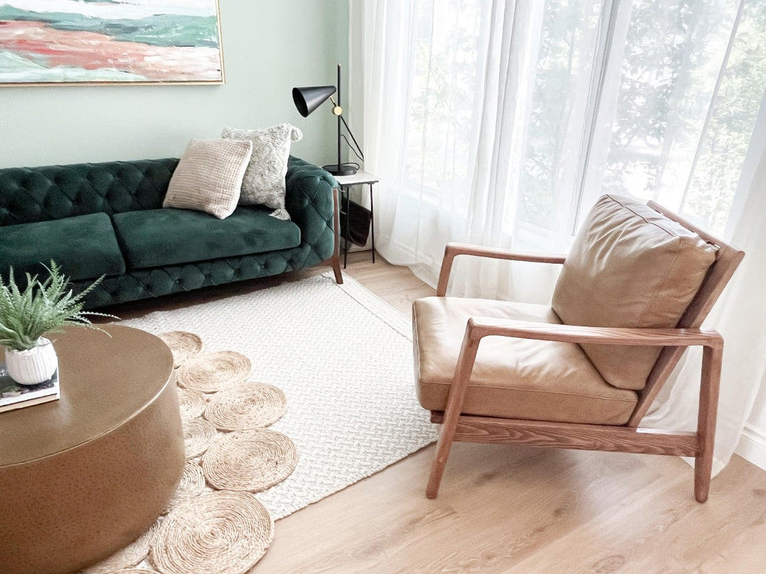 Leather Craftsman Tan Chair | Calgary Furniture Store