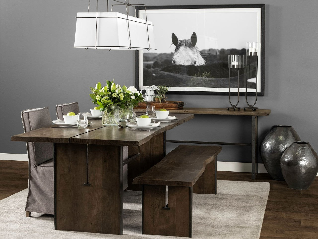 Ledger Console Table  at Showhome Furniture | Calgary Furniture Store | Calgary Furniture Store
