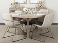 Liesl dining table in Calgary decorated