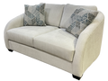 Lila Loveseat Compact Two-Seater Upholstered Deep Seat Plush Cushions
