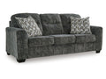 Lonoke Modern Deep-Seating Sofa with Plush Upholstery and Pillows in Calgary in a white background