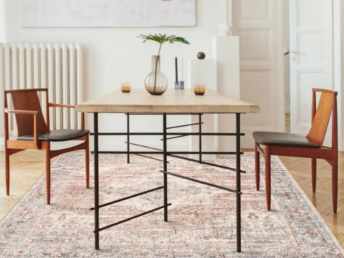 Lyle Gray Ivory Blush Rug - Calgary Furniture Store