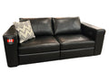 🇨🇦 Custom Top Grain Leather Sofa with Power Recliner | Calgary Furniture Store
