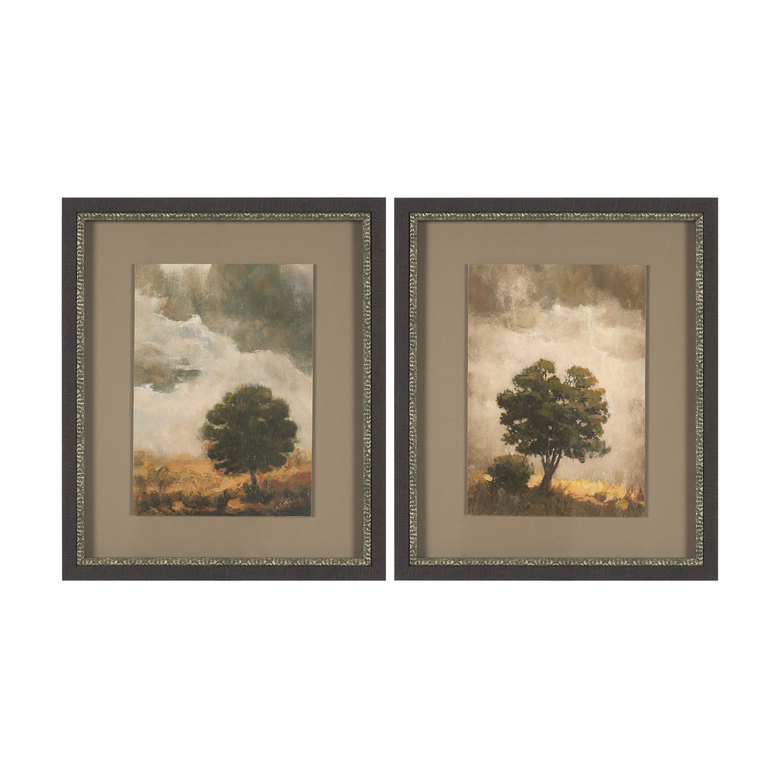 Memorable Sky by Mercana Studio a Hand Embellished Framed Art Print Matted under Glass - Calgary Furniture Store