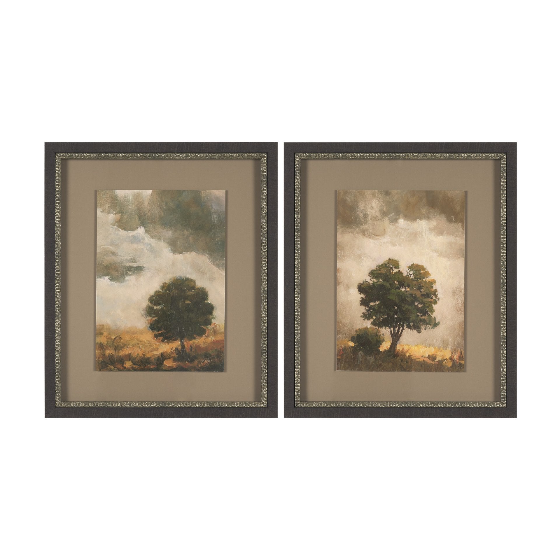 Memorable Sky by Mercana Studio a Hand Embellished Framed Art Print Matted under Glass - Calgary Furniture Store