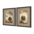 Memorable Sky by Mercana Studio a Hand Embellished Framed Art Print Matted under Glass - Calgary Furniture Store