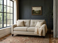 Mahoney Tufted Back Sofa with Soft Multi-Hued Fabric, Foam Cushions in Calgary