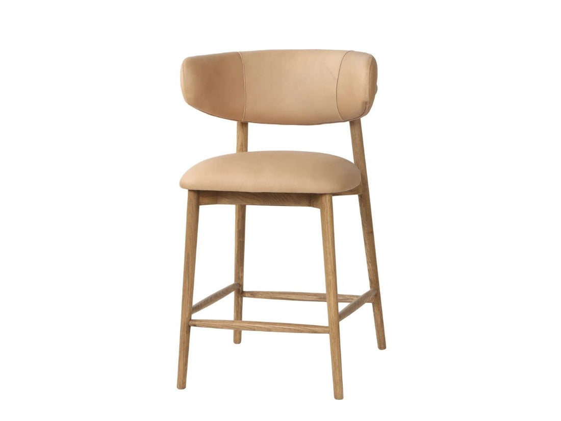 MILO COUNTER STOOL - TAN - Calgary Furniture Store