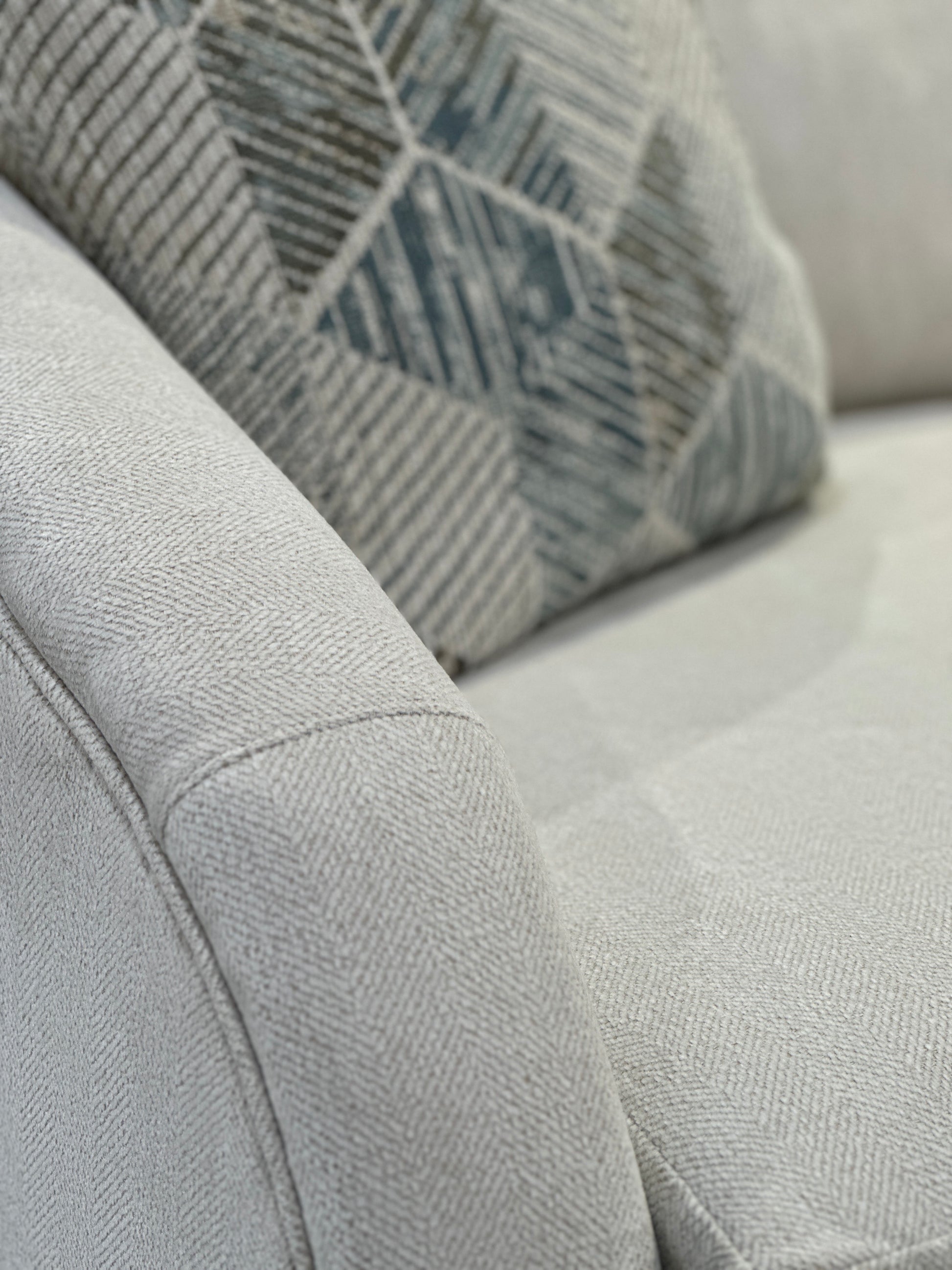 Lila Loveseat Compact Two-Seater Upholstered Deep Seat Plush Cushions
