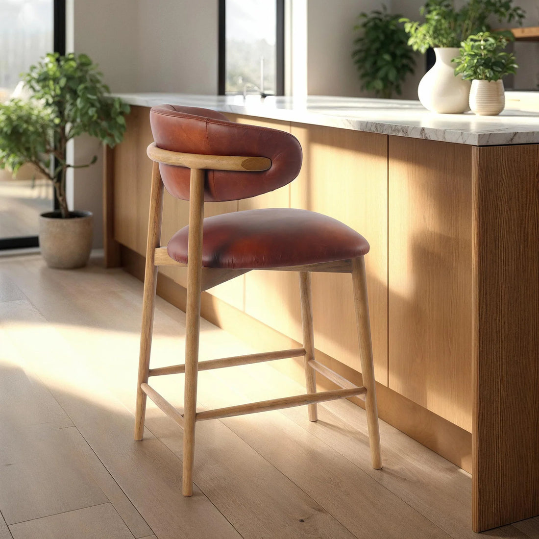 MILO COUNTER STOOL - TOBACCO - Calgary Furniture Store