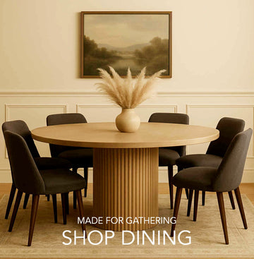 Shop dining tables in Calgary at Showhome Furniture