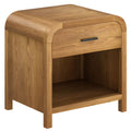 Bowman 1 Drawer Accent Table in Natural - Calgary Furniture Store
