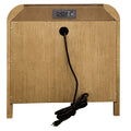 Bowman 1 Drawer Accent Table in Natural - Calgary Furniture Store