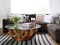 Natura Round Root Coffee Table - Calgary Furniture Store