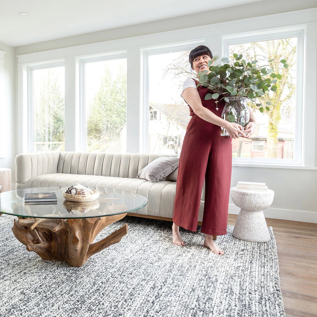 Natura Round Root Coffee Table - Calgary Furniture Store
