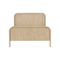 OPERA HIGH FOOTBOARD BED - SCRUBBED TEAK - Calgary Furniture Store