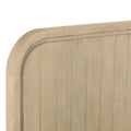 OPERA HIGH FOOTBOARD BED - SCRUBBED TEAK - Calgary Furniture Store