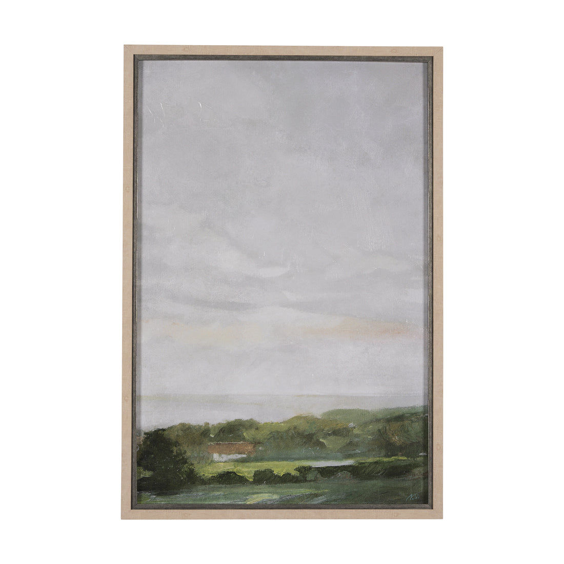 Soft Shadows II by Mercana Studio a Hand Embellished Textured Framed Art Print - Calgary Furniture Store