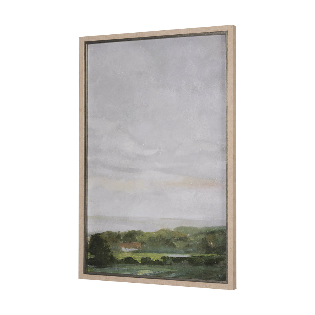 Soft Shadows II by Mercana Studio a Hand Embellished Textured Framed Art Print - Calgary Furniture Store