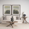 Secret Garden-L by Mercana Studio a Hand Embellished Textured Framed Art Print Matted under Glass - Calgary Furniture Store