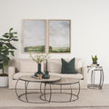 Soft Shadows II by Mercana Studio a Hand Embellished Textured Framed Art Print - Calgary Furniture Store