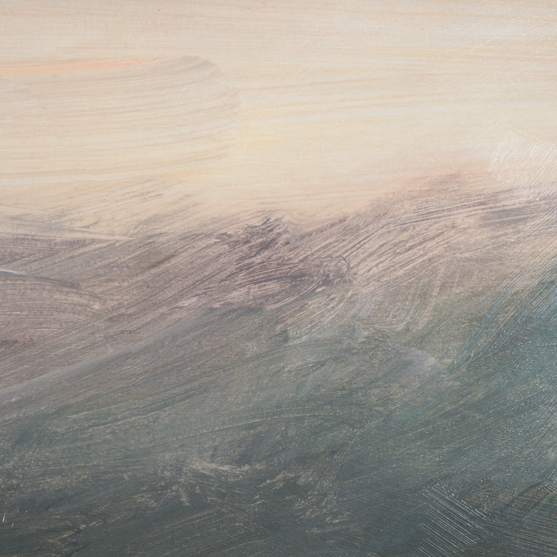 Haze Landscape by Mercana Studio a Hand Embellished Textured Framed Art Print - Calgary Furniture Store