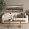 Haze Landscape by Mercana Studio a Hand Embellished Textured Framed Art Print - Calgary Furniture Store
