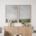Soft Shadows II by Mercana Studio a Hand Embellished Textured Framed Art Print - Calgary Furniture Store