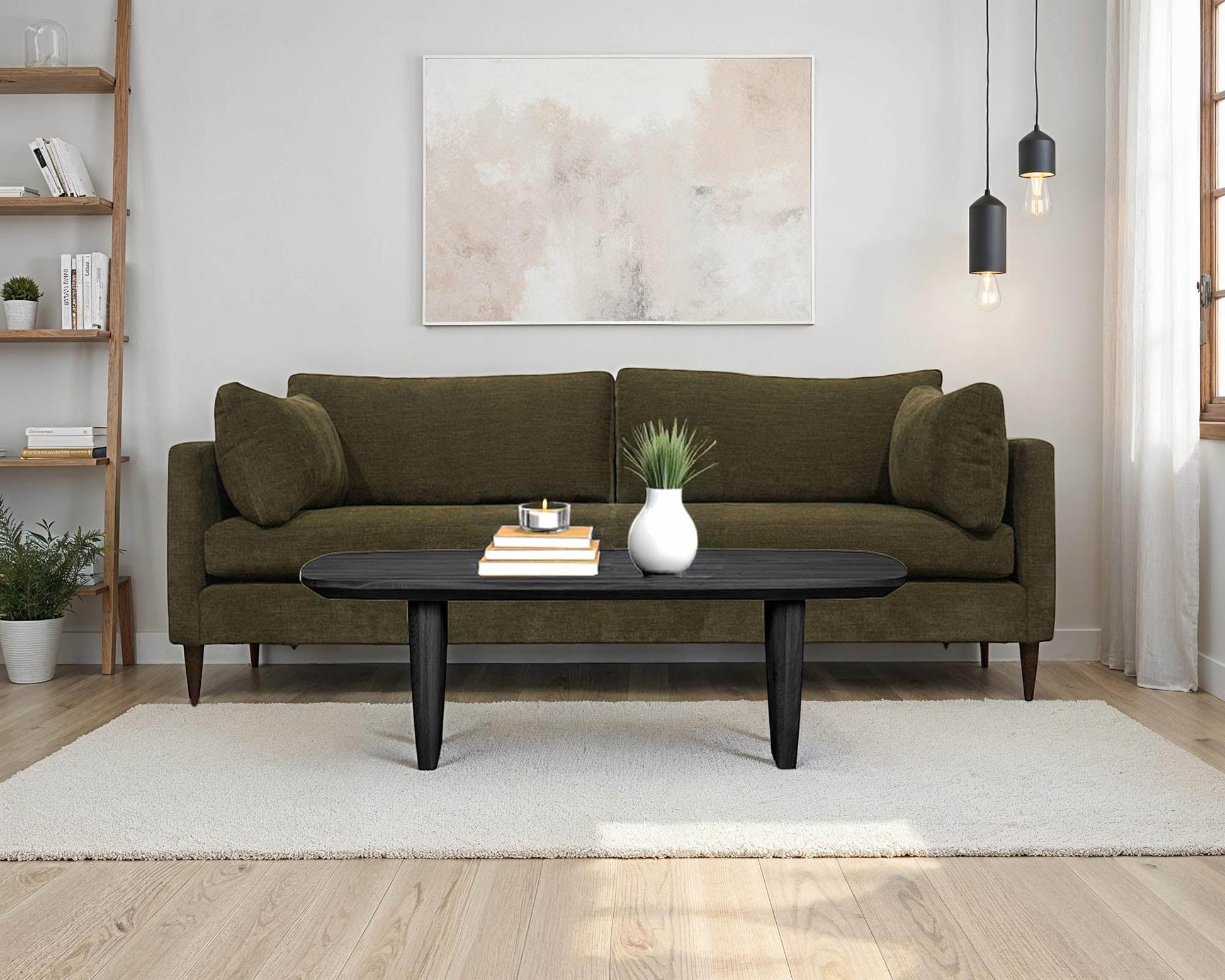 Custom Gemma Pine Sofa lifestyle photo lifestyle