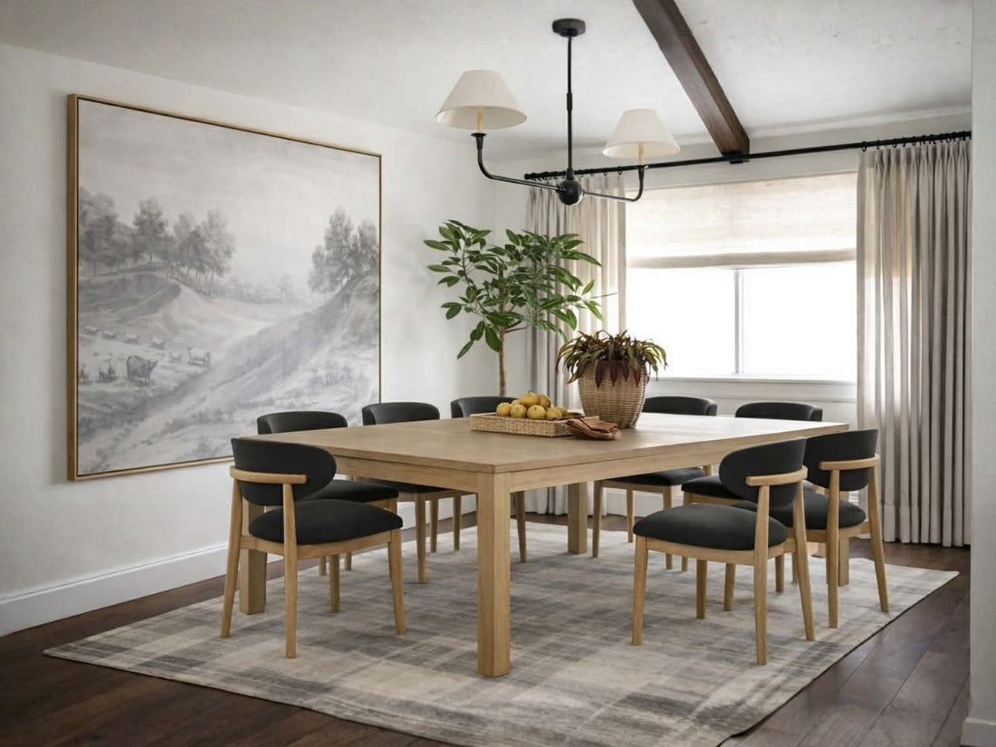 Pacific Grove Extension Leg Dining Table - Sand Dune Finish