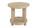 Pacific Grove Round Accent Table in a white background-front view