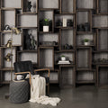 Phineas Black Leather Accent Chair | Calgary Furniture Store