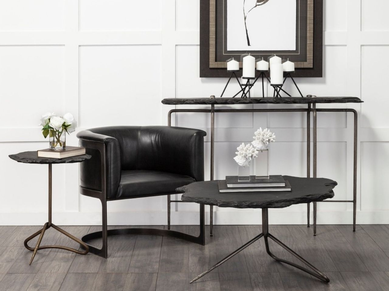 Pinera Black Coffee Table | Calgary Furniture Store