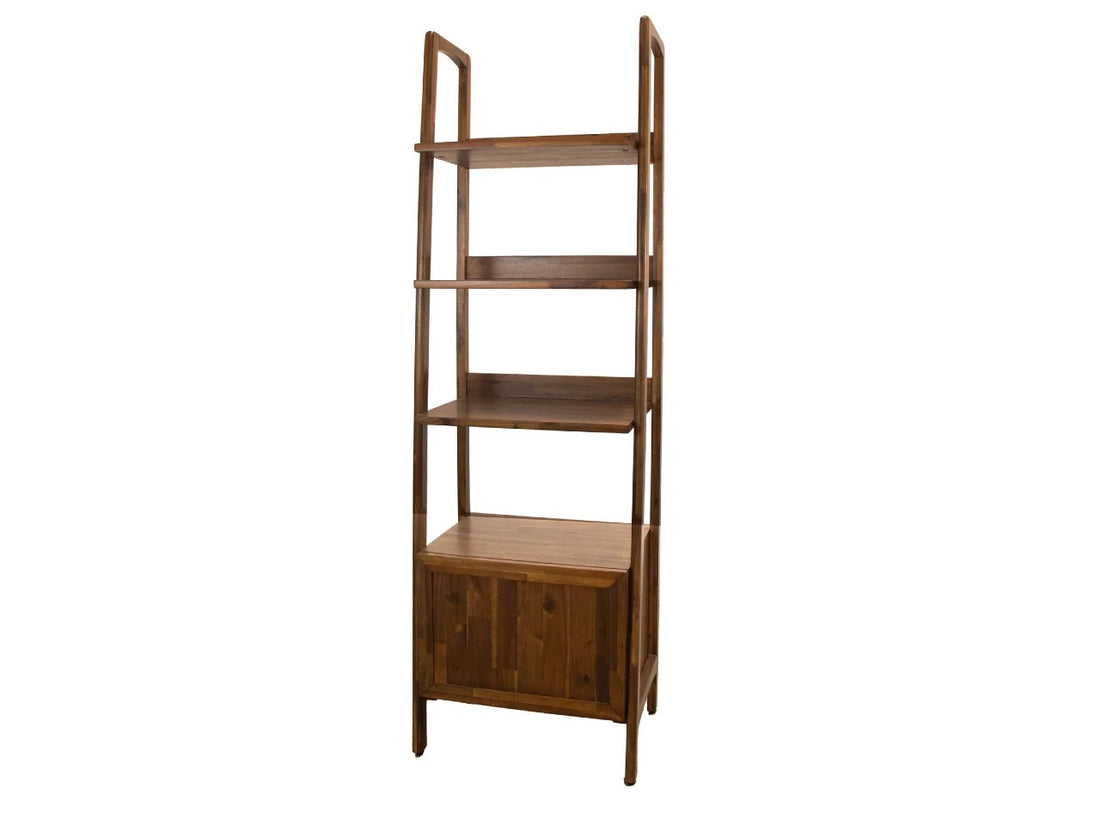 Remix 1 Door Bookcase in Calgary with Shelves and Door