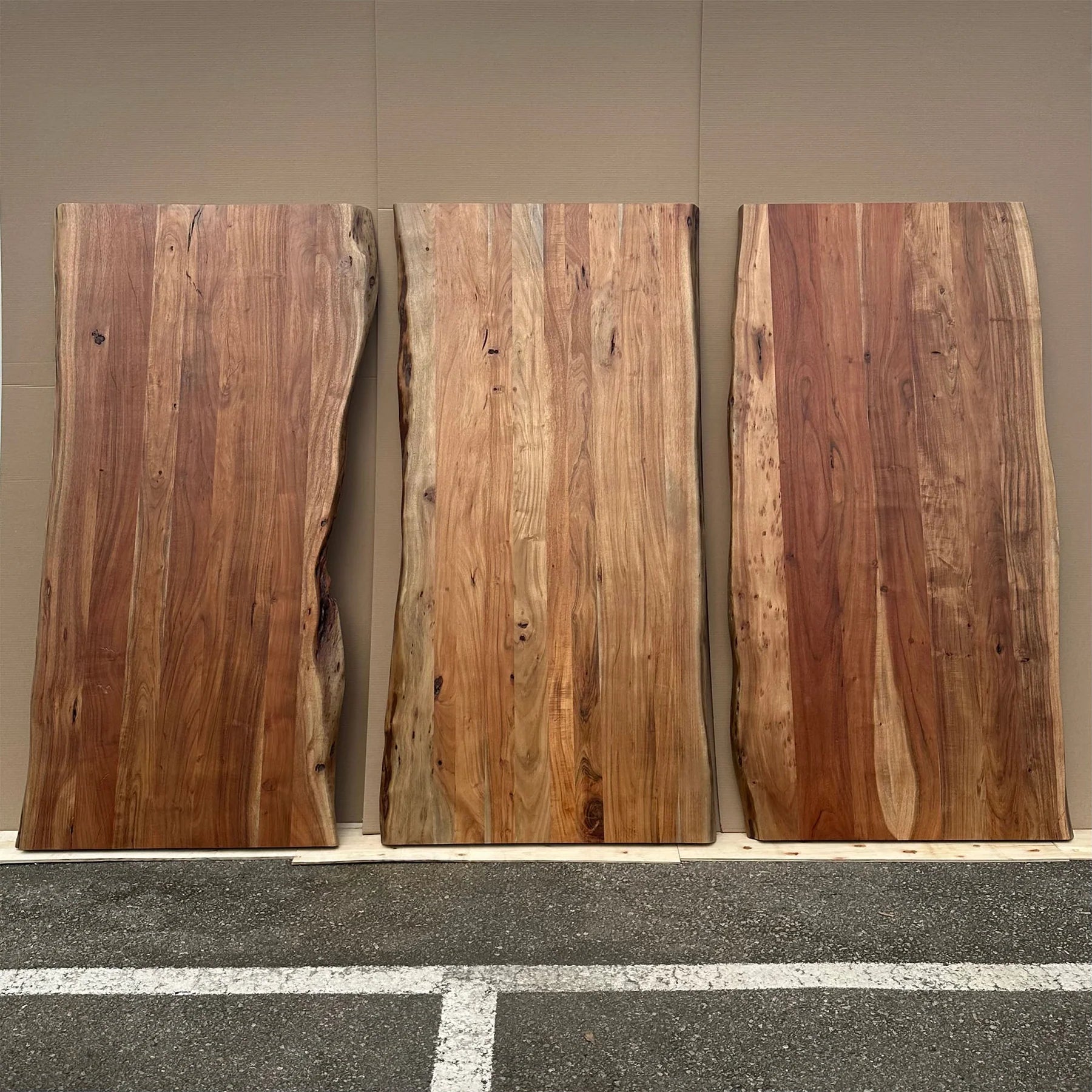 Restore Live Edge Solid Wood Side Table - Calgary Furniture Store