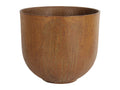 Rustic Large Pot - Corten - Calgary Furniture Store
