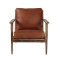 JUNIOR ARM CHAIR - SADDLE BROWN - Calgary Furniture Store